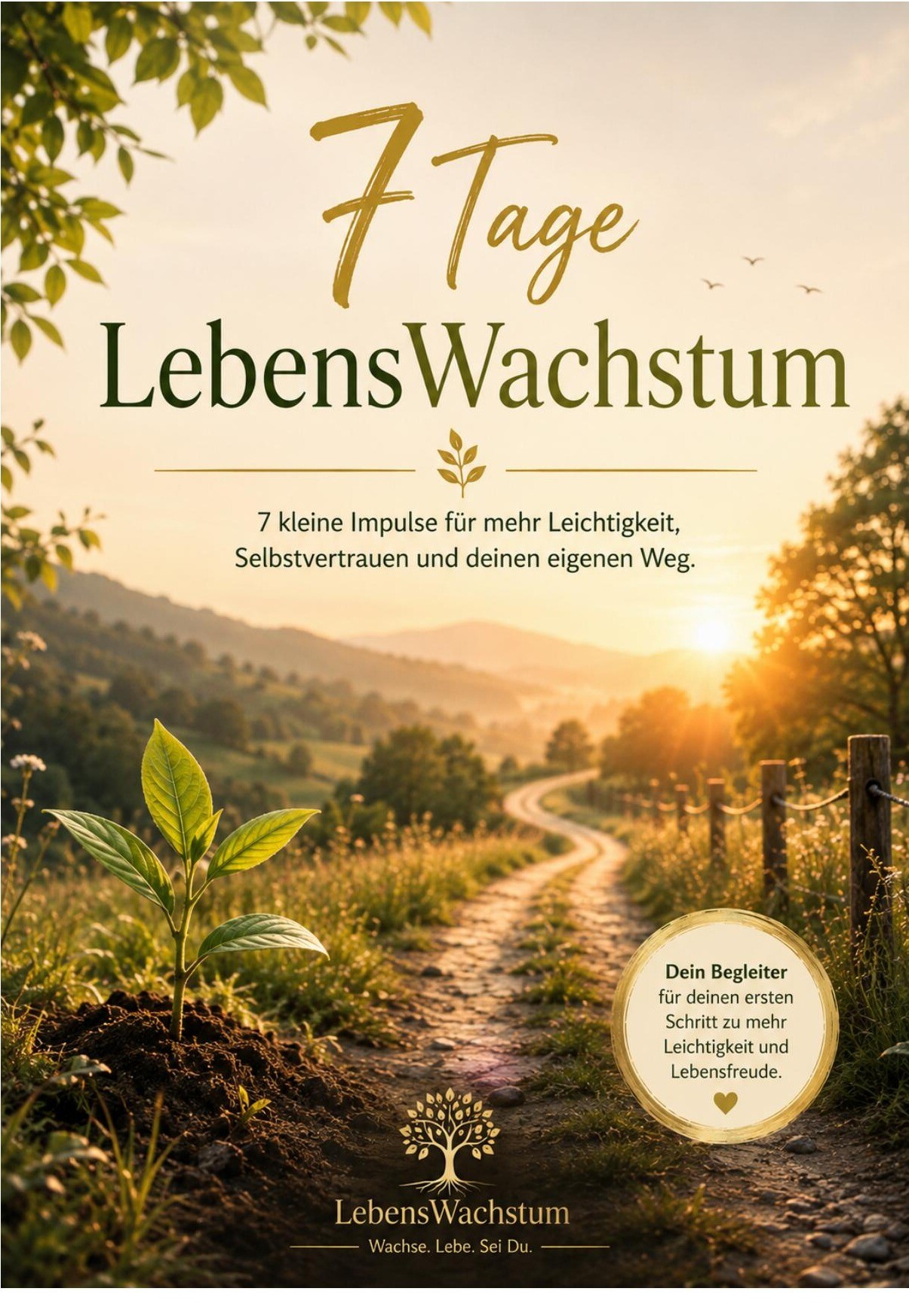 7 Tage LebensWachstum E-Book für persönliche Entwicklung und mehr Selbstvertrauen