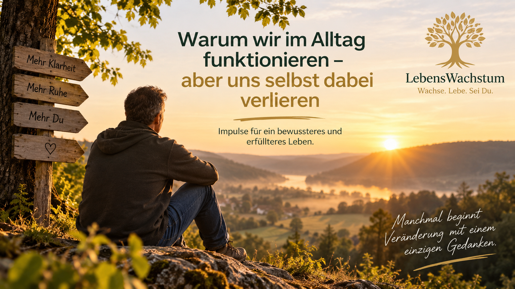 Warum wir im Alltag funktionieren – aber uns selbst dabei verlieren